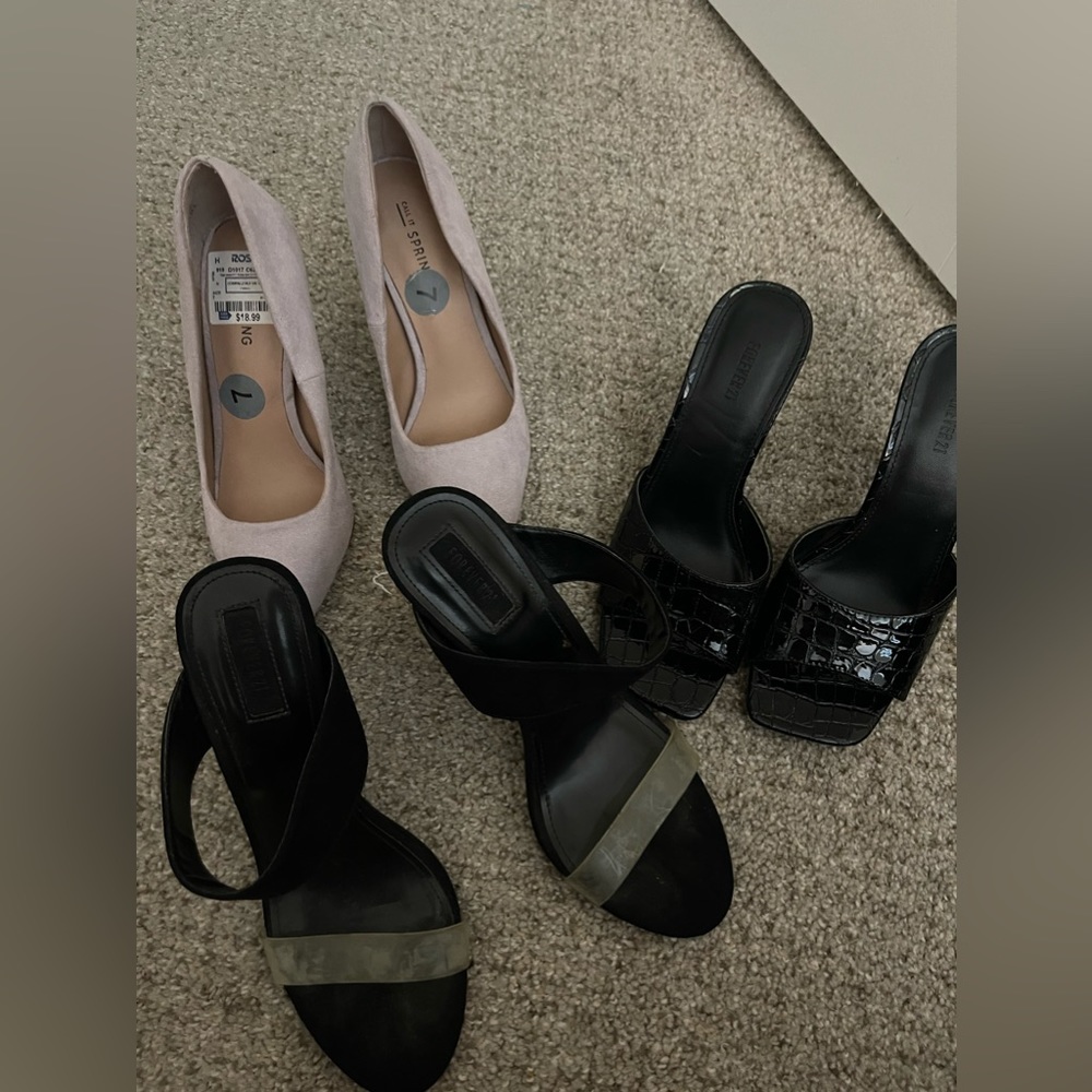 Heels size 7
